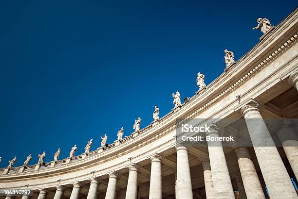 St Peters Square Rom Stockfoto und mehr Bilder von Alt - Alt, Architektonische Säule, Architektur