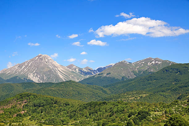 istock Abruzzo mountain landscape, Italy 186841547