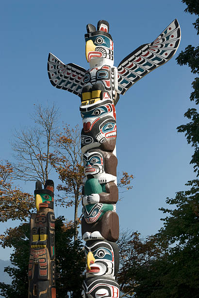 istock Totem Pole, Vancouver Island  British Columbia 186841794