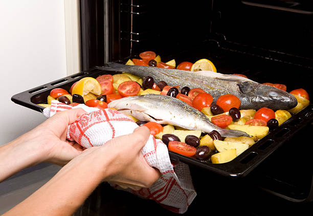 istock Fish prepared for the oven 186842060