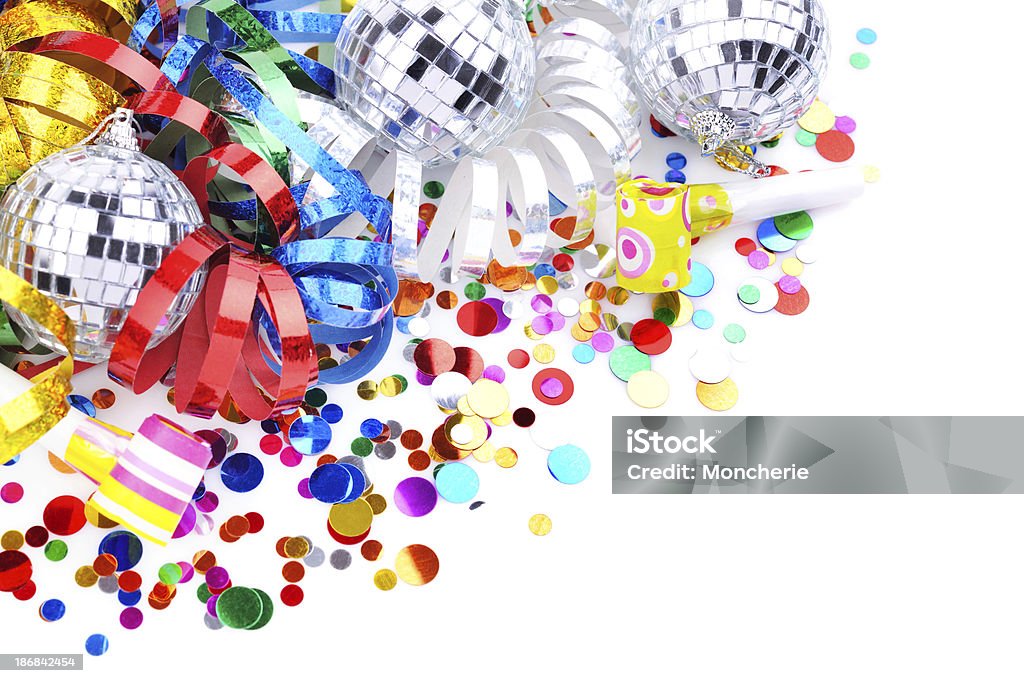 Fundo de festa - Foto de stock de Confete royalty-free