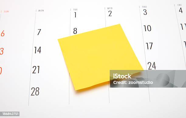 Foto de Planejamento e mais fotos de stock de A Data - A Data, Branco, Calendário