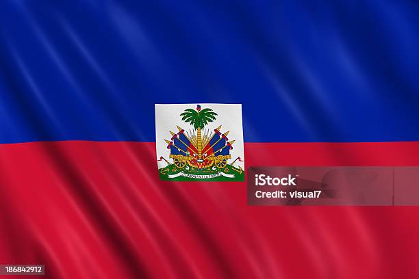 Haiti Flag Stock Photo - Download Image Now - Haitian Flag, Haiti, Flag
