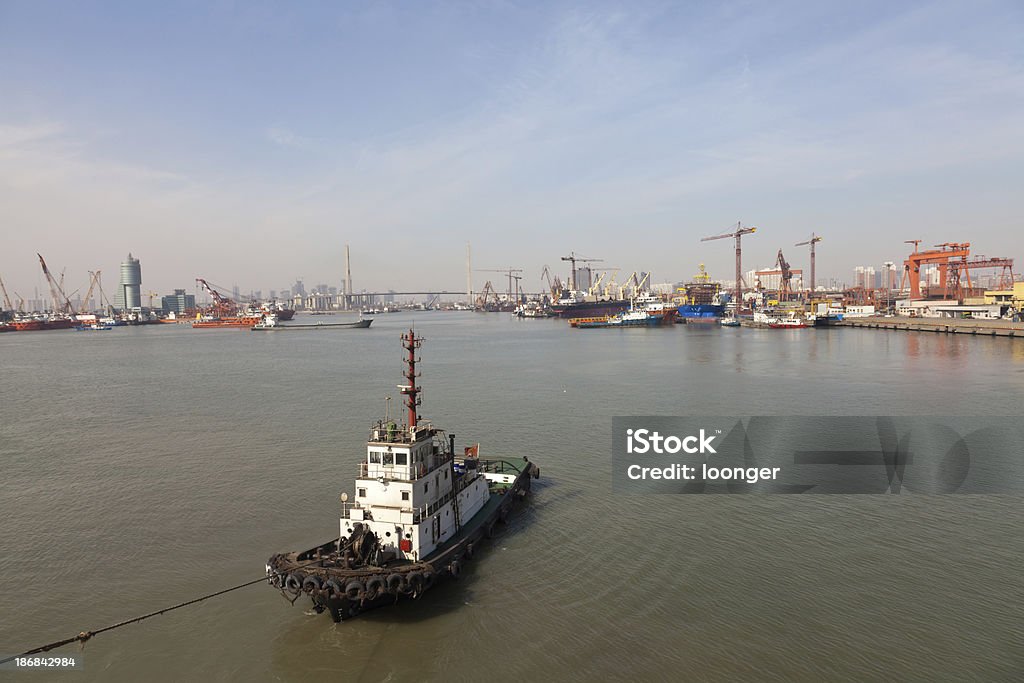 Le port de Tianjin, Chine - Photo de Affaires libre de droits