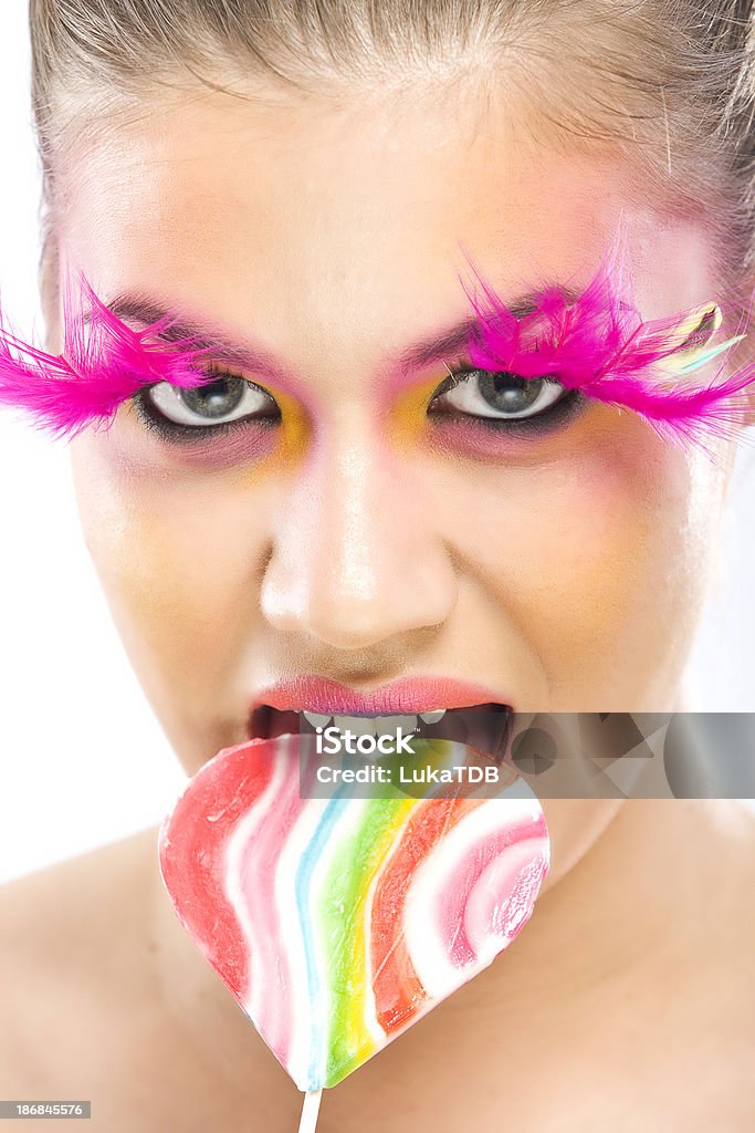 lollipop Adult Stock Photo