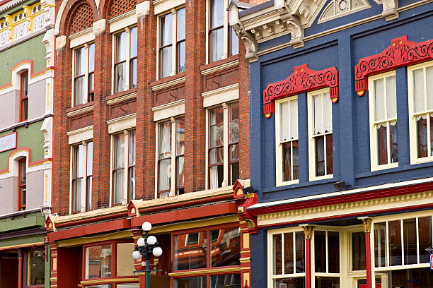 istock Facades in Victoria British Columbia 186845605