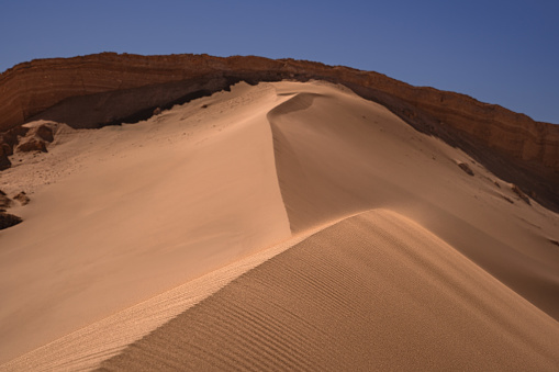 The great dune in the Atacama Desert