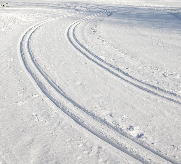 istock Ski track curve in Norway 186845806