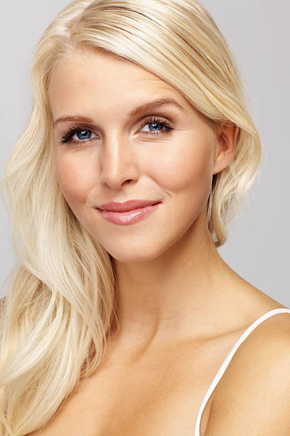 istock Sensual woman smiling at you 186845868