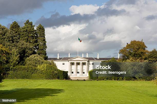 Áras An Uachtaráin Or House Of The President In Dublin Stock Photo - Download Image Now