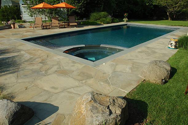 istock Swimming Pool and Patio 186846218