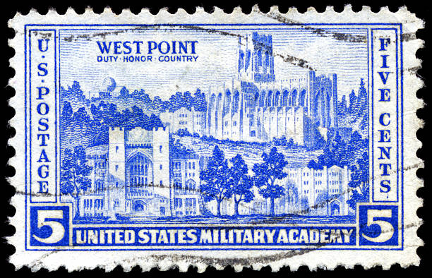 istock Duty, Honor, Country: West Point Military Academy Postage Stamp 186846416