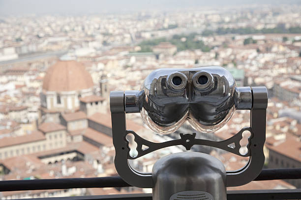 istock Binoculars view of the city Florence 186847206