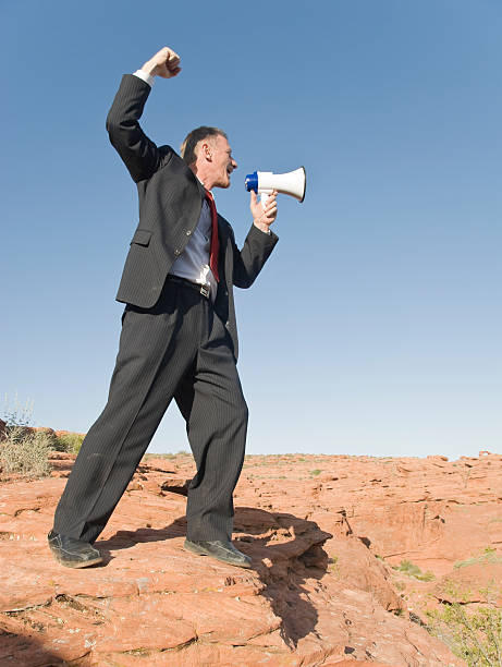 istock Senior Businessman Angry Yelling Out 186847522