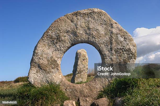 Menantol Stock Photo - Download Image Now - Stone Circle, Cornwall - England, Men-an-Tol
