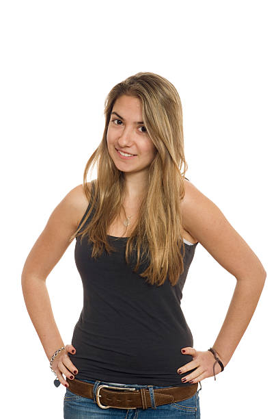 istock Attractive teenager portrait 186849016