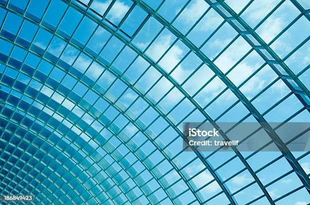 Architektonische Abstrakte Führen Zu Einer Fragmentierung Des Modernen Glasdach Stockfoto und mehr Bilder von Abstrakt