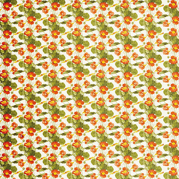 istock High Resolution Vintage Floral Wallpaper 186849630