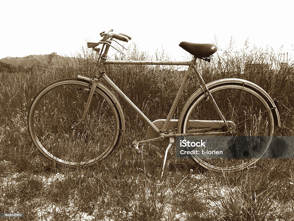 Мои Старый велосипед! - Стоковые фото 1940-1949 роялти-фри