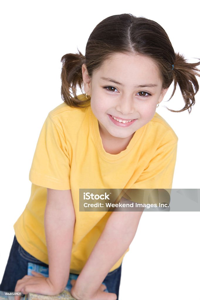 Garota sorridente - Foto de stock de Beleza royalty-free