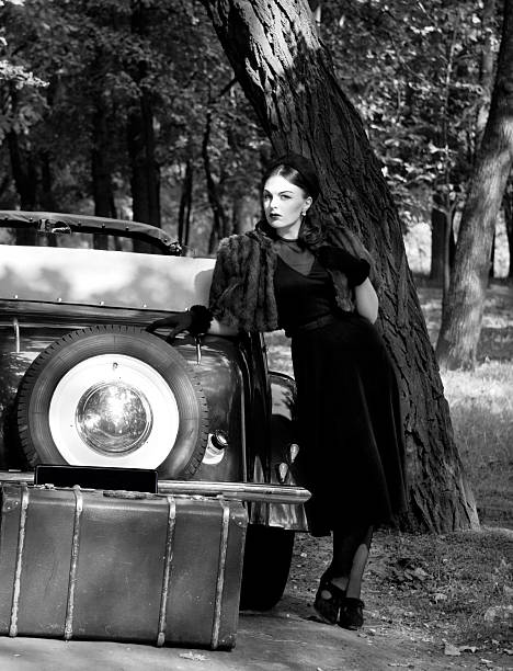 istock 1940s Style. On the Road Again. 186850979
