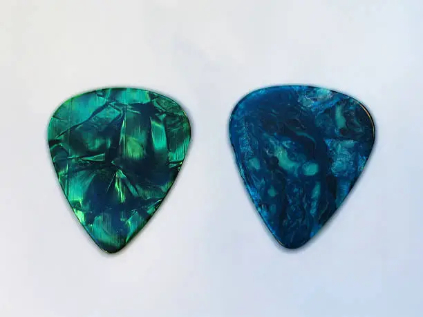 Photo of Two Guitar Picks