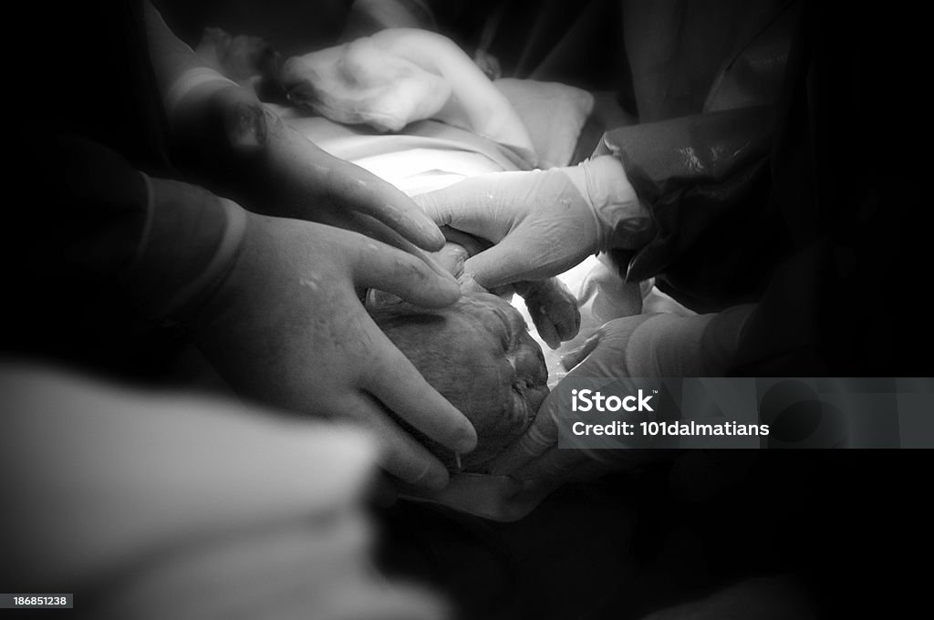 Neonato Benvenuto! - Foto stock royalty-free di Parto