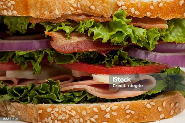 Delisandwich Stockfoto und mehr Bilder von Blattsalat - Blattsalat, Brotsorte, Feinkostgeschäft