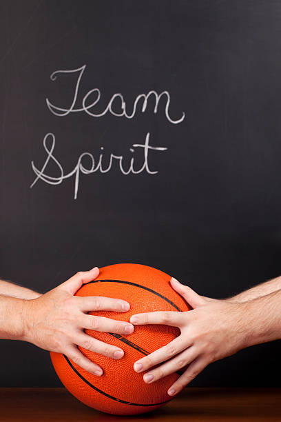 istock Basketball Team Spirit 186851451