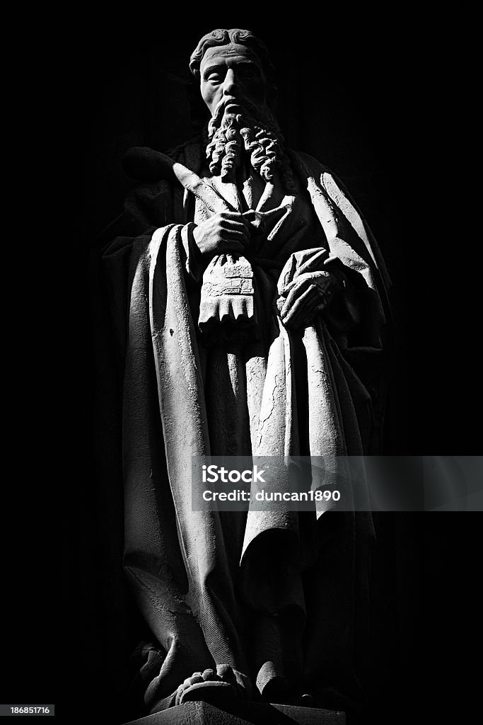 Statue von Saint - Lizenzfrei Alt Stock-Foto