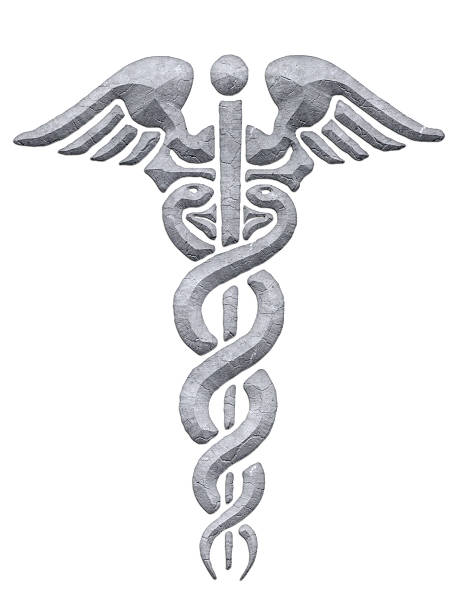 Concrete Medical Symbol stock photo