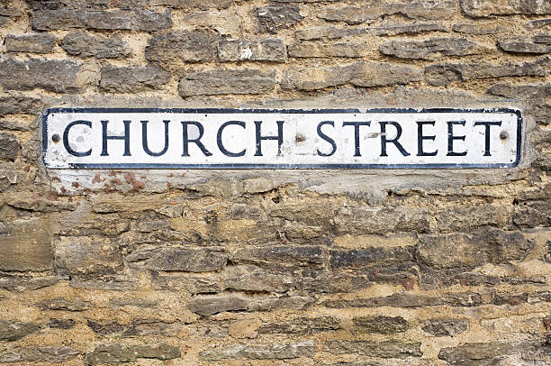 istock Church Street Sign 186851825