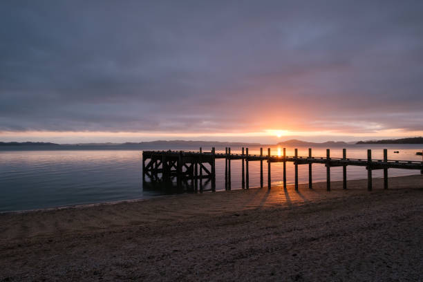 istock Sunrise Wharf Magazine Bay 1868518501