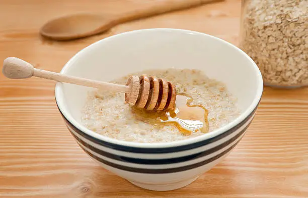 Photo of Porridge with honey