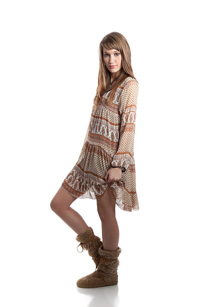 istock Beautiful Young Hippie Woman 186852401