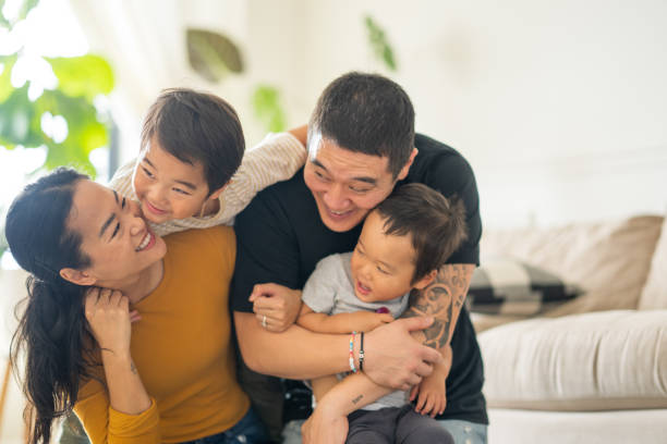 istock Casual Family Portrait 1868531371