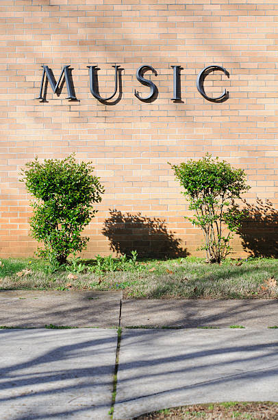 istock Music sign on building 186853489