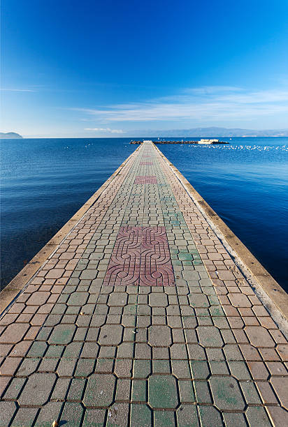 istock Lake Ohrid, Macedonia 186853652