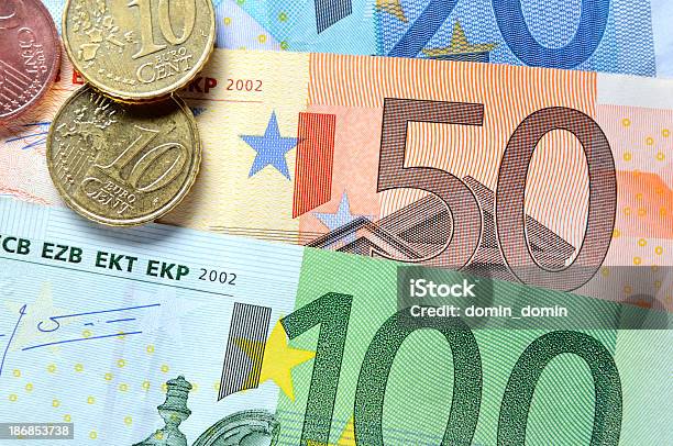 20 50 100 Euro Stockfoto und mehr Bilder von EU-Währung - EU-Währung, Ein Euro Cent, Einige Gegenstände - Mittelgroße Ansammlung