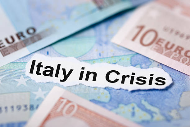 istock Italy in Crisis Economic Headline Topic 186853748