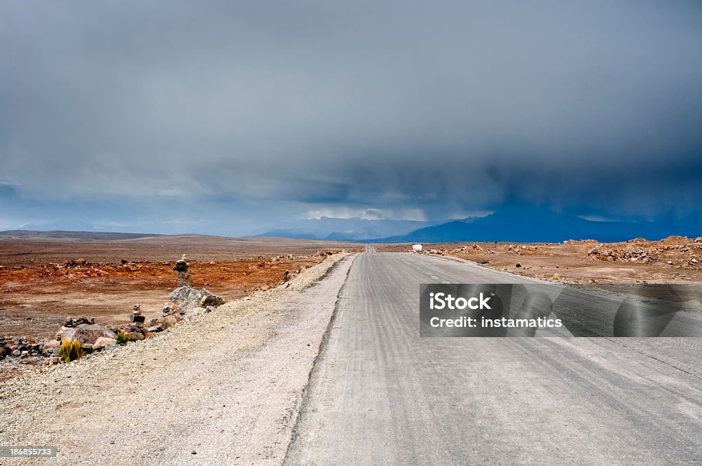 Patapampa pass in Peru - Lizenzfrei Anden Stock-Foto