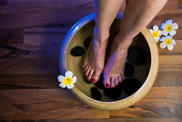 istock Woman Getting a Pedicure 186856456