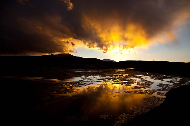 istock Sunset in Bolivian Altiplano 186856826