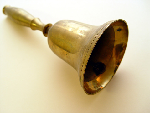 Photograph of: An old handbell