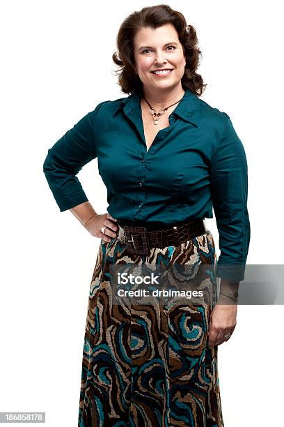 Female Portrait Stock Photo - Download Image Now - 40-44 Years, 40-49 Years, 45-49 Years