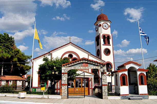 istock church in Nea Plagia 186858240