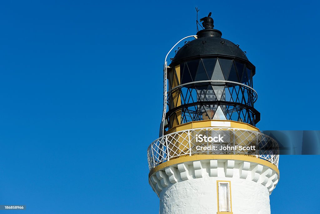 Superiore di un faro scozzese - Foto stock royalty-free di Attrezzatura di sicurezza