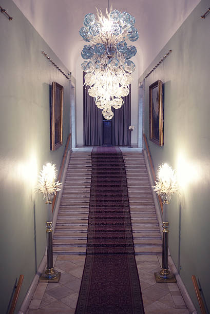 istock Stairs Hall in Tretyakovskaya gallery 186859061
