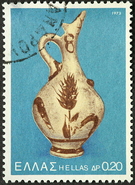 istock ancient Greek narrow necked vase 186859306
