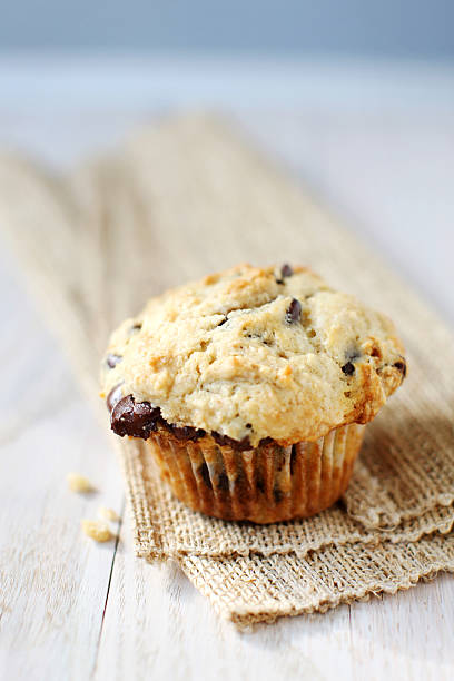 istock Homemade chocolate chip muffin 186859320